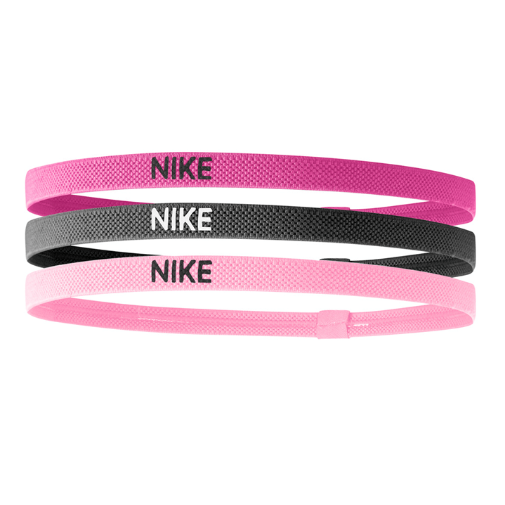 Nike Elastic Headbands 3 Pack Pink | (07) 3185 4040