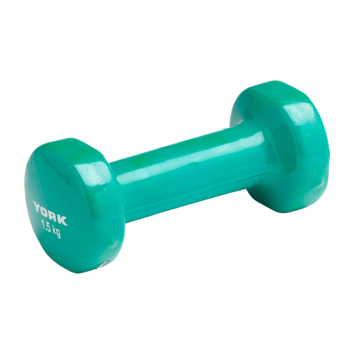 York 1.5kg PVC Dumbbell - Boyles Fitness Equipment