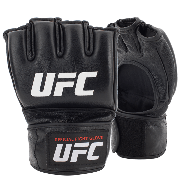 New Throwdown UFC MMA Competition gloves XLarge XL Black Ultimate Fight 