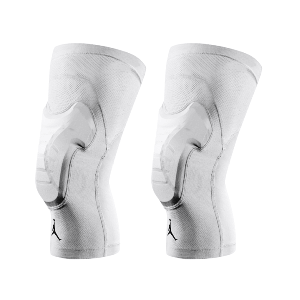 Jordan Padded Knee Sleeve Small/Medium White
