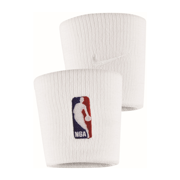 Nike NBA On Court Wristbands White