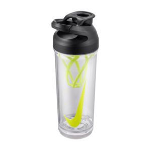 Nike Hypercharge Shaker Bottle 710ml Clear/Volt